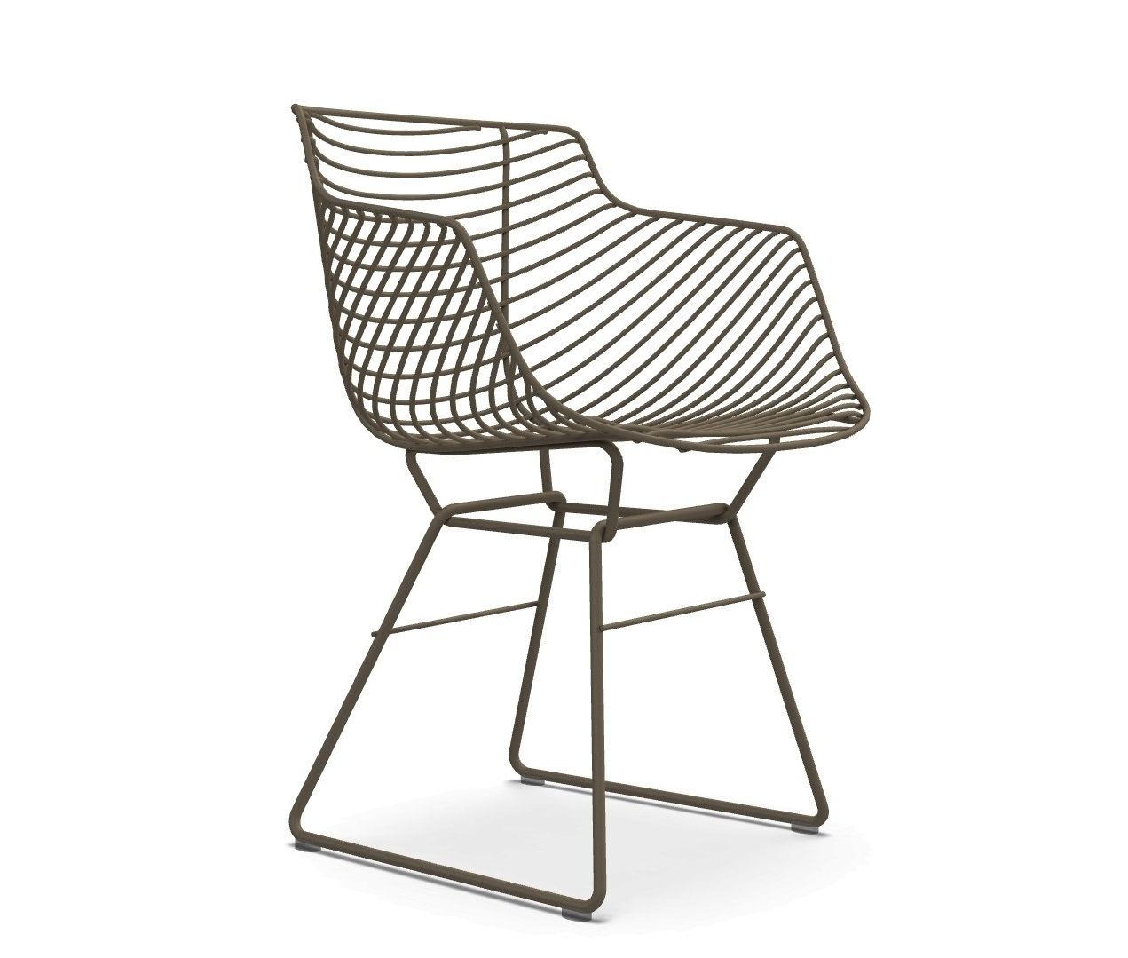 Flow Filo SLIM Indoor/Outdoor Chair Skid Frame MDF Italia 